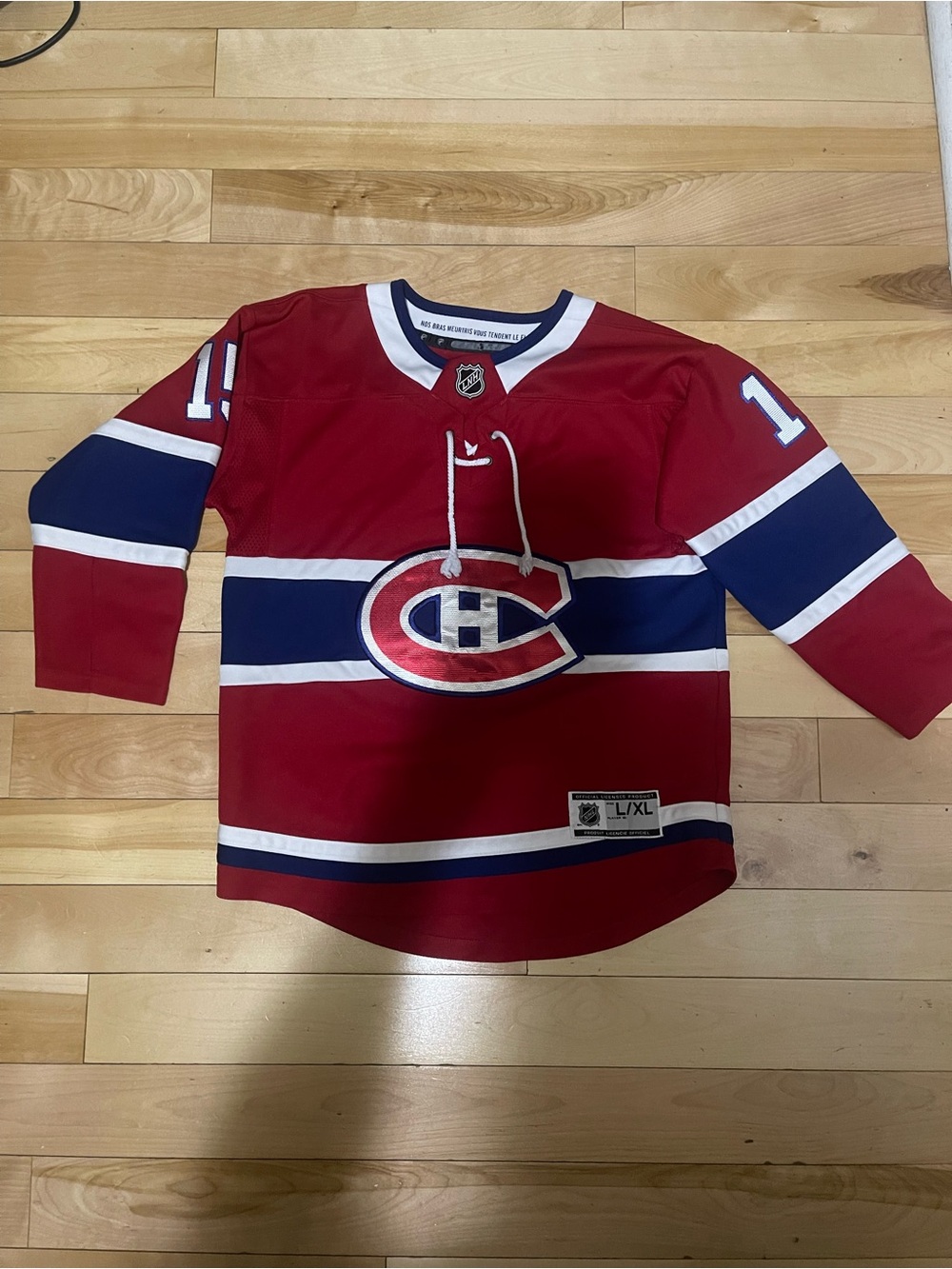 Montreal Canadiens Kids' Red Hockey Jersey
